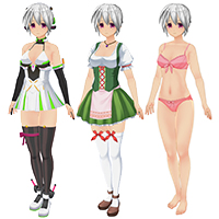 网络可爱服装套装